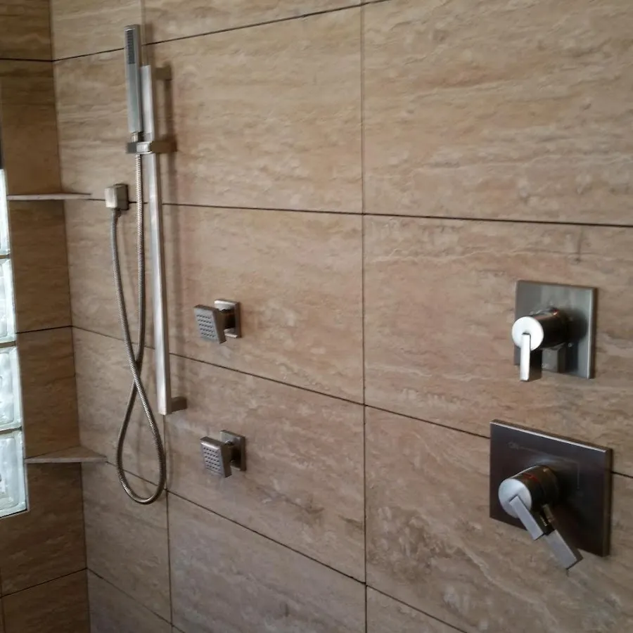 Shower fixture installation for Water Heater Replacement in Blooming Grove
